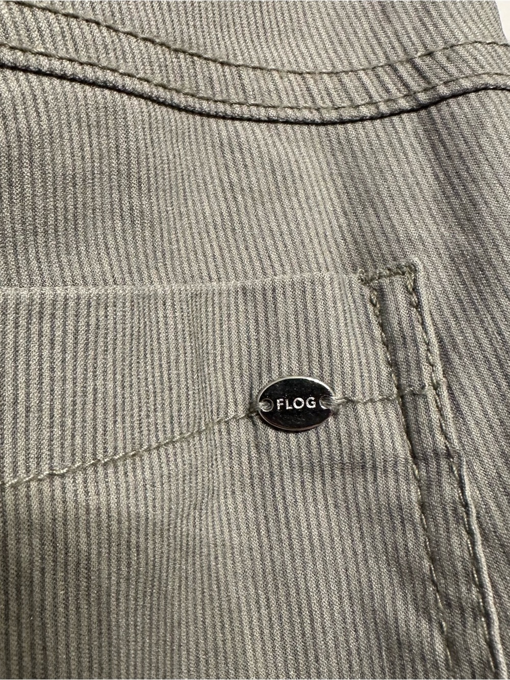 Bevy Flog Gaya Cargo Joggers Green Stripe 24 - Picture 5 of 7